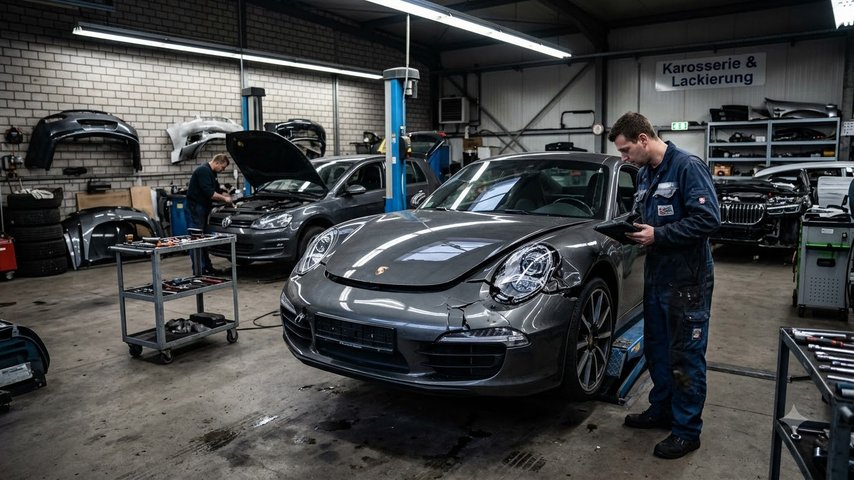 Как понять, что кузов Porsche восстановят качественно после аварии